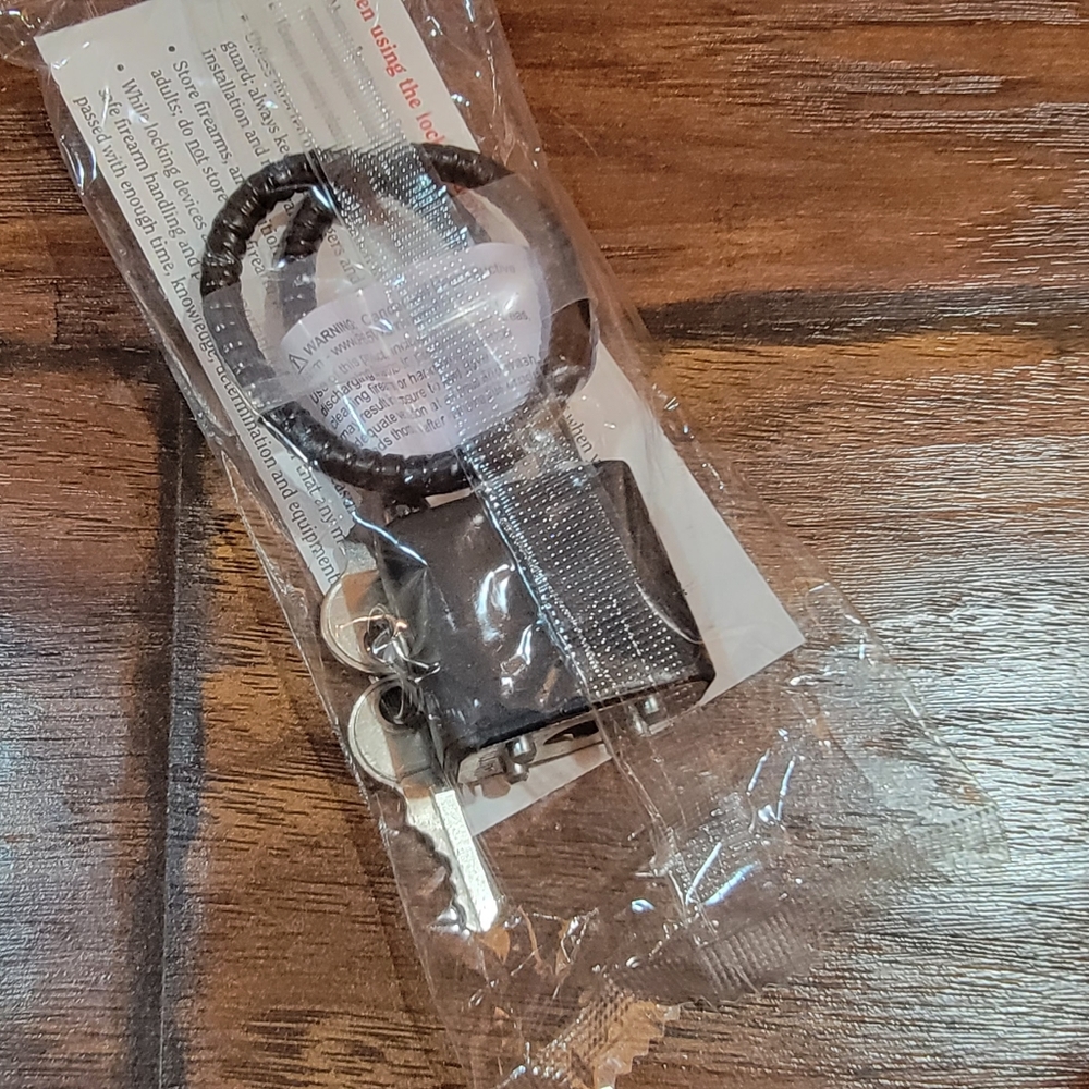 Ruger cable gun lock